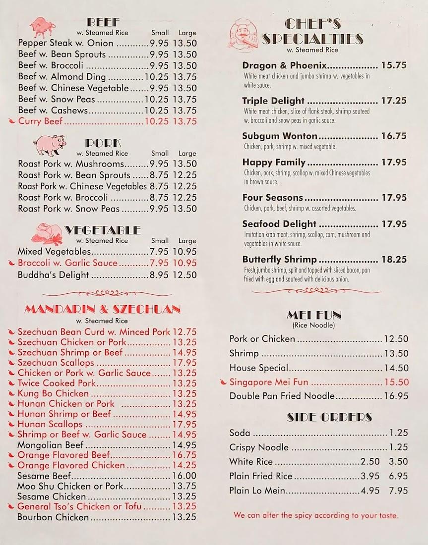 Pings Kitchen Chinese Take Out