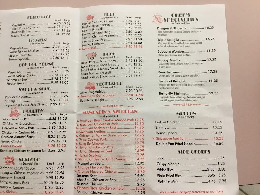 Pings Kitchen Chinese Take Out Menu image 4